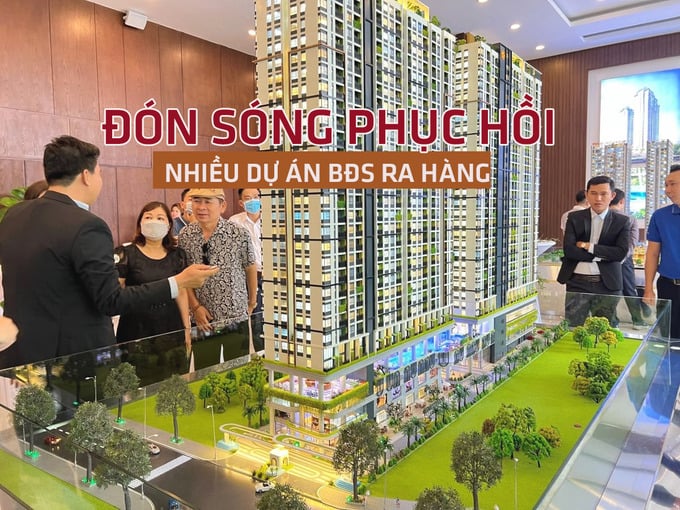 Đón sóng phục hồi, nhiều dự án ra hàng