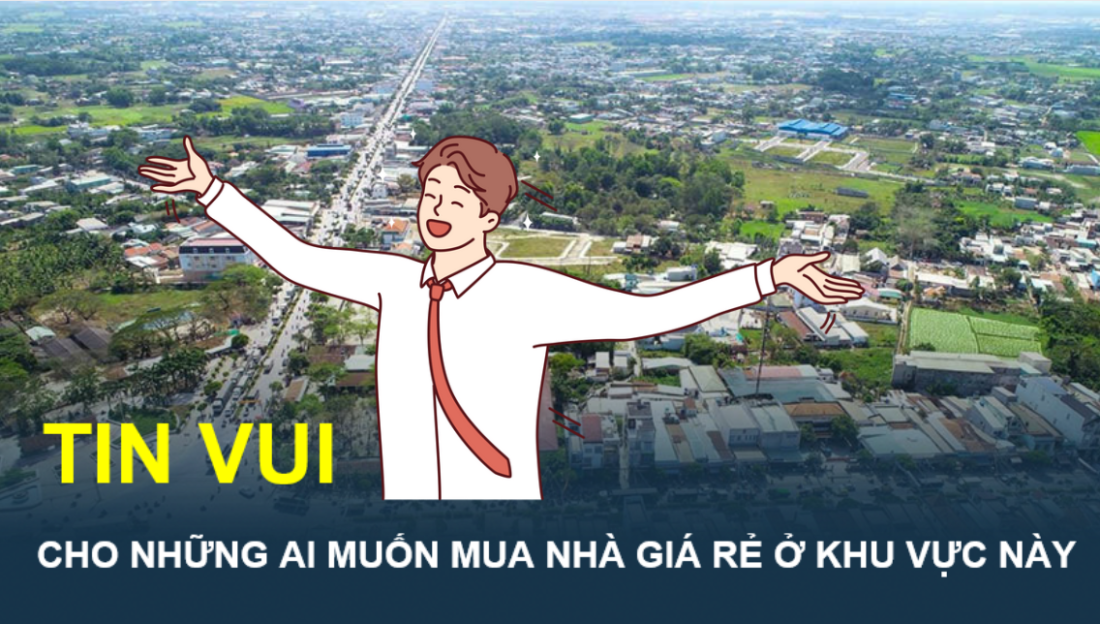 TIN VUI: Sắp xuất hiện hai dự án nhà ở xã hội gần 7.650 tỉ ngay cạnh TP.HCM