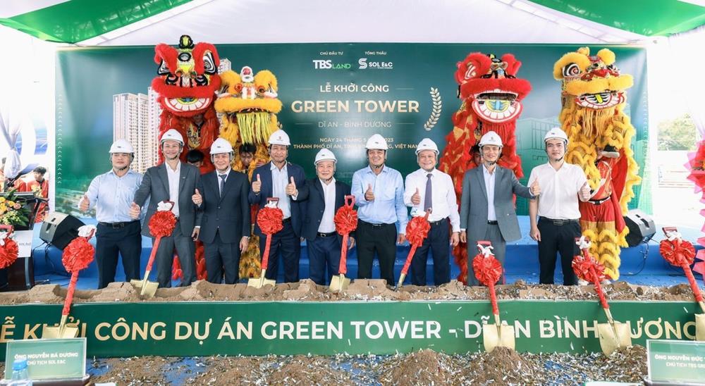 Lễ khởi công dự án green tower dĩ an bình dương