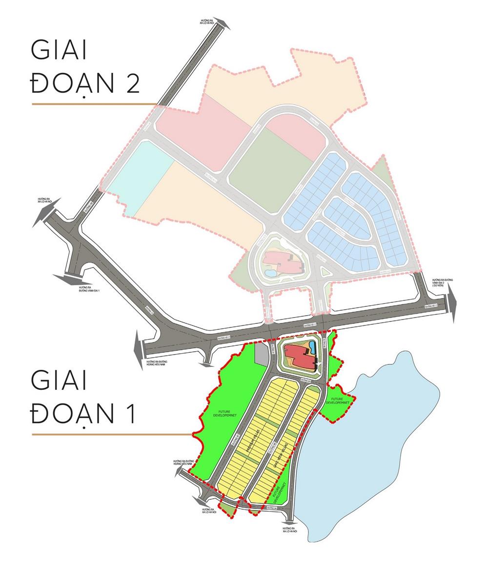 Mặt bằng dự án căn hộ chung cư The 9 Stellars Quận 9