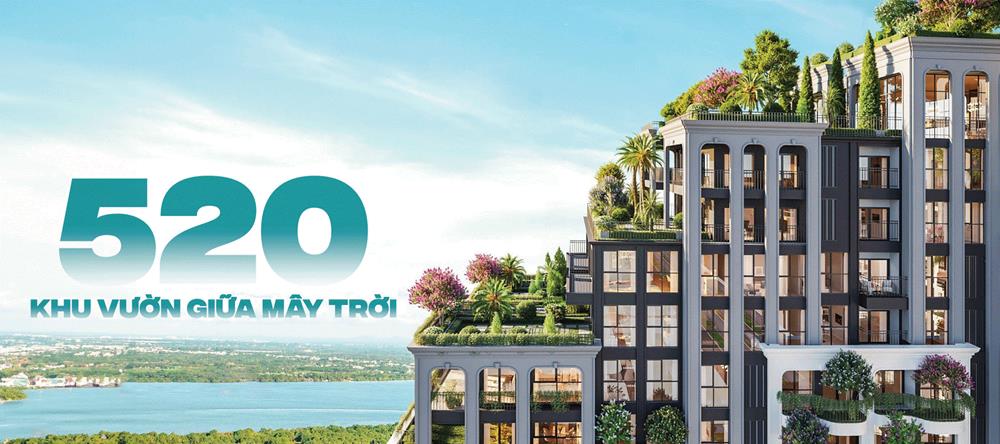 520 khu vườn giữa mây trời – Thiên đàng xanh giữa lòng đô thị, dự án vertical garden lớn nhất thế giới tọa lạc tại thành Vinh