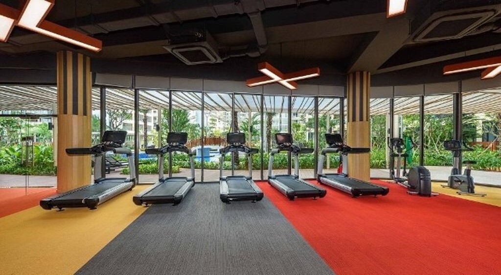 Phòng tập Gym Estella Heights hiện đại