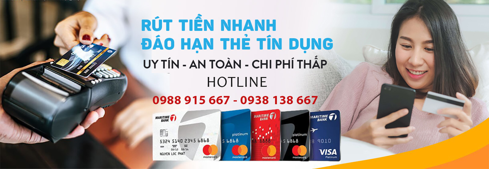 Dịch vụ đáo hạn thẻ tín dụng tại TP. Hồ Chí Minh