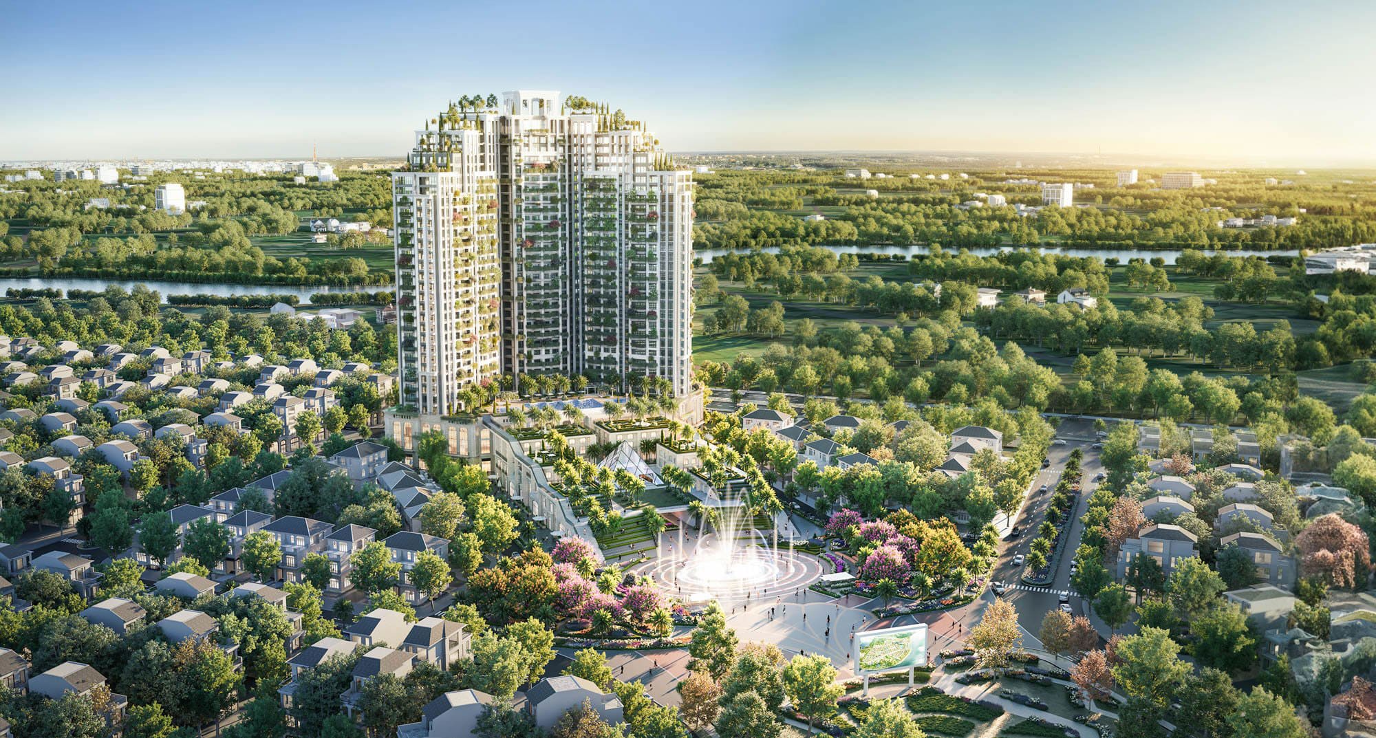 Phối cảnh dự án Central Park Residences