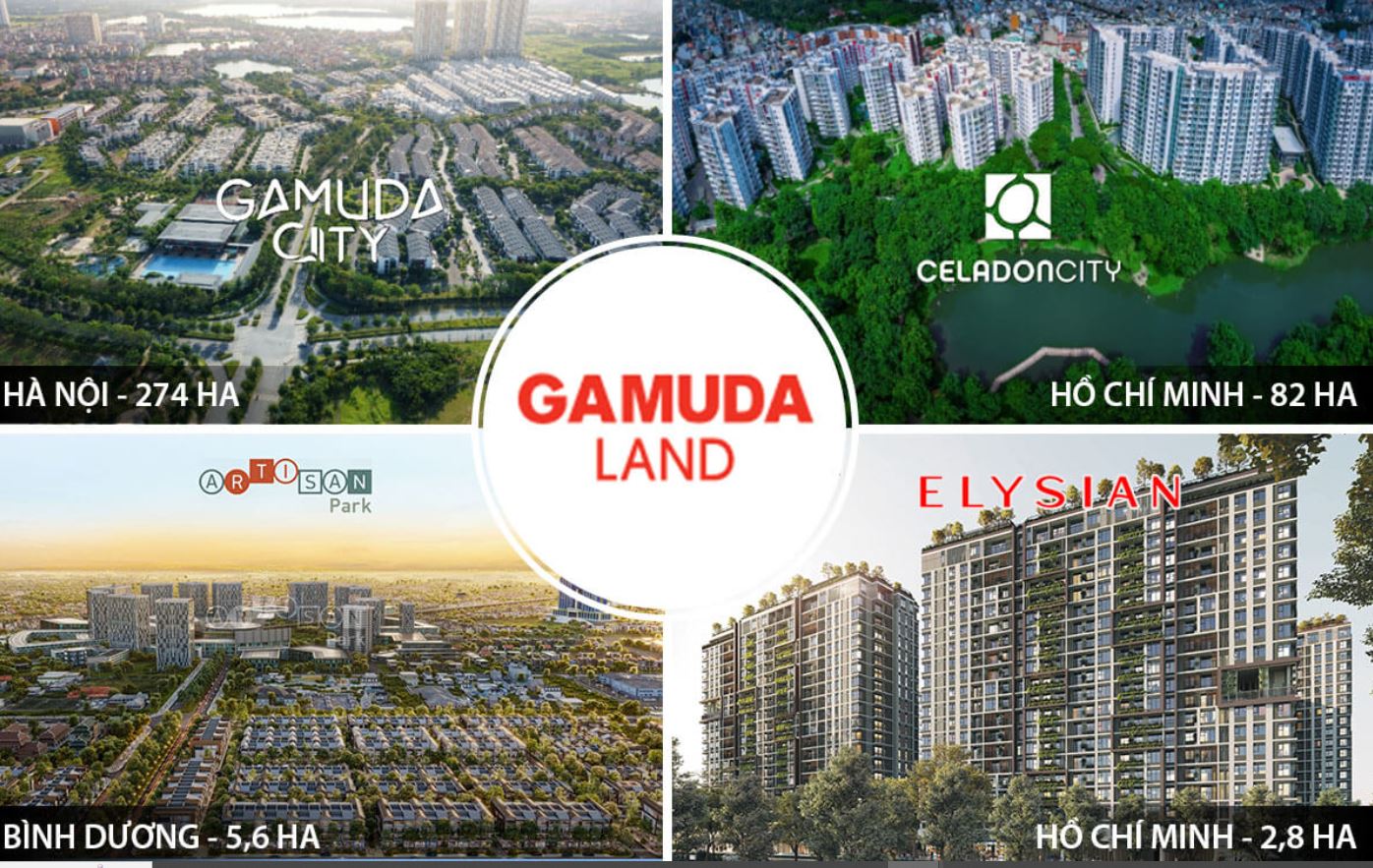 Một số dự án của Gamuda Land